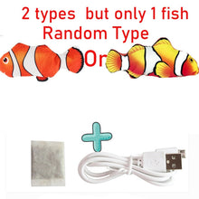 Load image into Gallery viewer, Interactive Electric floppy Fish Cat toy Itdinos
