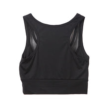 Lade das Bild in den Galerie-Viewer, Hot Wholesale Women Mesh Patchwork Sports Bra Tank Tops Bodycon Slim Gym Sports Clothing Bustier Vest Crop Tops Bralette Blouses Itdinos
