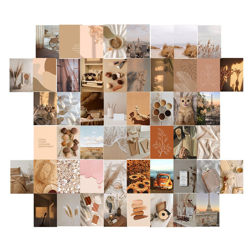 50pcs/set Wall Collage Aesthetic Photo Postcard Art Pictures Collage Itdinos