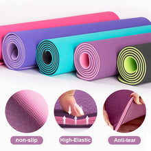 Lade das Bild in den Galerie-Viewer, 6mm Non-Slip Yoga Mat Itdinos
