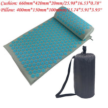 Lade das Bild in den Galerie-Viewer, Massager Cushion Massage Yoga Mat Acupressure Relieve Stress Back Body Pain Spike Mat Acupuncture Massage Yoga Mat with Pillow Itdinos
