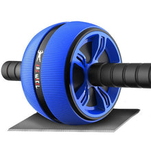 Lade das Bild in den Galerie-Viewer, New 2 in 1 Ab Roller&amp;Jump Rope No Noise Abdominal Wheel Ab Roller with Mat For Arm Waist Leg Exercise Gym Fitness Equipment Itdinos
