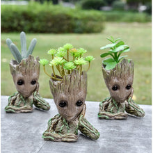 Lade das Bild in den Galerie-Viewer, Flower Pot Baby Groot Flowerpot Planter Action Figures Tree Man Model Toy For Kids Pen Holder Creative Garden Flower Planter Pot Itdinos
