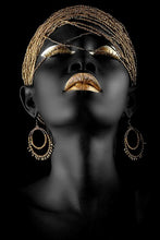 Lade das Bild in den Galerie-Viewer, Modern Art Canvas African Black Woman Posters Itdinos
