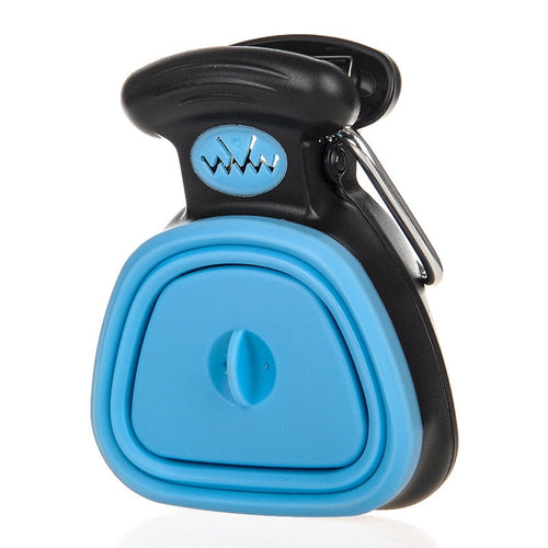 Dog Pet Travel Foldable Pooper Scooper With 1 Roll Decomposable bags Poop Scoop Clean Pick Up Excreta Cleaner Epacket Shipping Itdinos