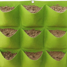 Lade das Bild in den Galerie-Viewer, Wall Hanging Planting Bags 4/9/18/49/72 Pockets Green Grow Bag Planter Vertical Garden Vegetable Living Garden Bag Home Supplies Itdinos
