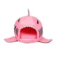 Load image into Gallery viewer, Soft Pet Cushion Dog House Shark Itdinos
