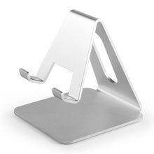 Lade das Bild in den Galerie-Viewer, Universal-Handyständer Schreibtischhalter Aluminiumlegierung Telefon Tablet Halterung für iPhone 11 SE 7 8 für iPad Pro Handyhalter
