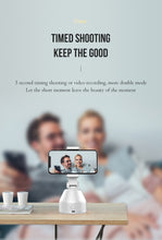 Lade das Bild in den Galerie-Viewer, Selfie-Stick Smart AI Gimbal Persönlicher Roboter-Kameramann 360° Auto Rotation Gesichtsverfolgung Handyständer für iPhone IOS Android
