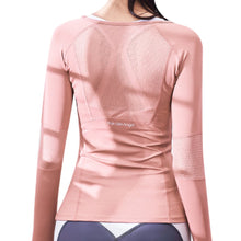 Lade das Bild in den Galerie-Viewer, Women&#39;s Sports Wear For Fitness Running Jogging Seamless Long Sleeve Gym Woman Sport Shirt Yoga Top Female Workout Tops T-shirt Itdinos
