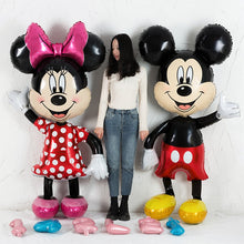 Lade das Bild in den Galerie-Viewer, 112cm Giant Mickey Minnie Mouse Balloon Cartoon Foil Birthday Party Balloon children Birthday Party Decorations kids Gift Itdinos
