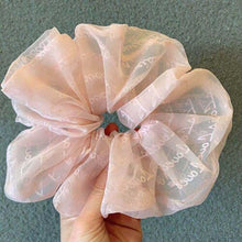 Lade das Bild in den Galerie-Viewer, Oversized Hair Scrunchies For Women Solid Satin Silk Scrunchie Hair Rubber Bands Elastic Hair Ties Accessories Ponytail Holder Itdinos
