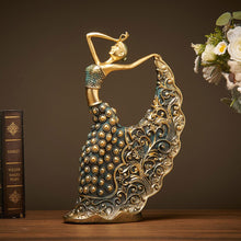 Lade das Bild in den Galerie-Viewer, Resin Art Girl Dance Model Home decoration Itdinos
