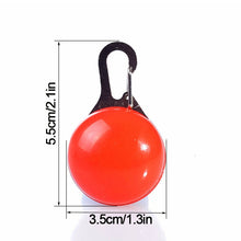 Load image into Gallery viewer, Dog Cat Collar Glowing Pendant Itdinos
