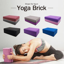 Load image into Gallery viewer, 16 Colors Pilates EVA Yoga Block Brick Sports Exercise Gym Foam Workout Stretching Aid Body Shaping Health Training for women S Itdinos
