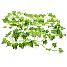 Lade das Bild in den Galerie-Viewer, Artificial Garland Maple Plant Leaf Creeper For Home Decoration, Wall Hanging, Special Occasion Decoration, Party Decoration, Office Decoration (Pack of 3 String) (6 Feet Each). Itdinos
