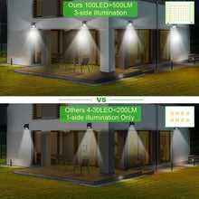 Lade das Bild in den Galerie-Viewer, Garden Solar Lamp PIR Motion Sensor LED Solar Light Solar Powered By Sunlight Waterproof for Outdoor Wall Street Decoration Itdinos
