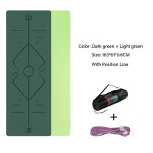 Lade das Bild in den Galerie-Viewer, 6mm Non-Slip Yoga Mat Itdinos
