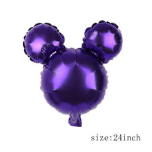 Lade das Bild in den Galerie-Viewer, 112cm Giant Mickey Minnie Mouse Balloon Cartoon Foil Birthday Party Balloon children Birthday Party Decorations kids Gift Itdinos

