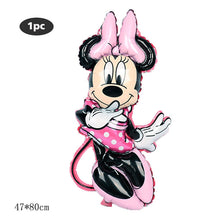 Lade das Bild in den Galerie-Viewer, 112cm Giant Mickey Minnie Mouse Balloon Cartoon Foil Birthday Party Balloon children Birthday Party Decorations kids Gift Itdinos
