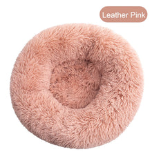 Load image into Gallery viewer, Donut Dog Bed Warm Soft Long Plush Pet Cushion Itdinos
