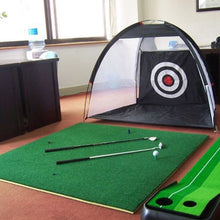 Lade das Bild in den Galerie-Viewer, PGM Indoor Outdoor Foldable Golf Practice Net Golf Hitting Cage Garden Grassland Practice Tent Golf Training Equipment Itdinos

