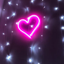 Lade das Bild in den Galerie-Viewer, 38cm Big Heart Shape Neon Sign Wall Hanging Light for Wedding Bedroom Home Party USB Powered Valentine&#39;s Day Christmas Decor Itdinos
