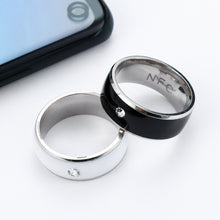 Lade das Bild in den Galerie-Viewer, 1PC Neue Mode Multifunktionale NFC Finger Ring Wasserdichte Tragbare Verbinden Smart Ring Intelligente Technologie Telefon Ausrüstung
