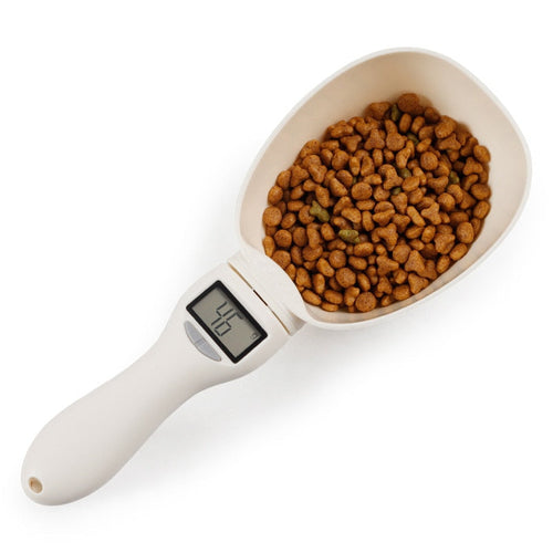 800g/1g Pet Food Scale Cup For Dog Cat Feeding Bowl Kitchen Scale Spoon Measuring Scoop Cup Portable With Led Display Itdinos