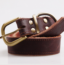 Load image into Gallery viewer, Top Grade Leather Dog Collar Pet Leads Alloy Buckle Itdinos

