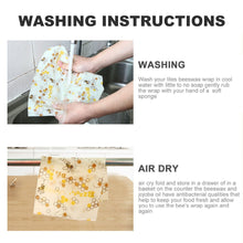 Lade das Bild in den Galerie-Viewer, Cover Stretch Vacuum Food Wrap Beeswax Cloth Kitchen Tools Itdinos
