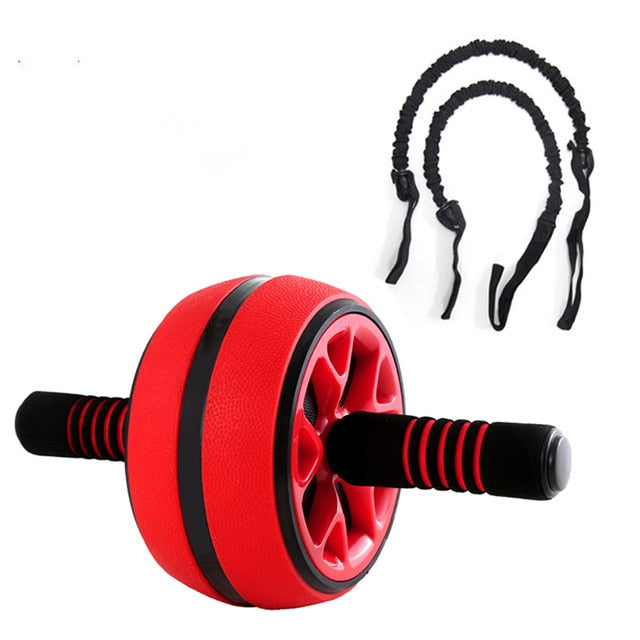 DMAR Silent TPR Abdominal Wheel Roller Trainer Fitness Equipment Gym Home Exercise Body Building Ab roller Belly Core Trainer Itdinos