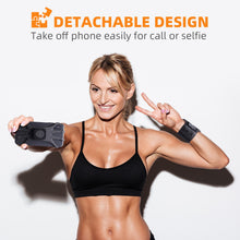 Lade das Bild in den Galerie-Viewer, Abnehmbare rotierende Sporttelefon-Armband-Laufhandgelenktasche Generation Fahren Takeaway Navigation Armtasche Fitness Radfahren Trave
