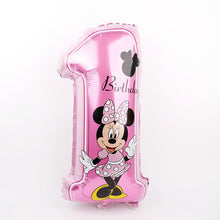 Lade das Bild in den Galerie-Viewer, 112cm Giant Mickey Minnie Mouse Balloon Cartoon Foil Birthday Party Balloon children Birthday Party Decorations kids Gift Itdinos
