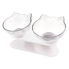 Load image into Gallery viewer, Pet Double Cat Bowl With Raised Stand Itdinos
