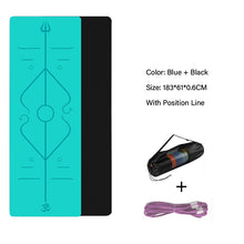 Lade das Bild in den Galerie-Viewer, 6mm Non-Slip Yoga Mat Itdinos
