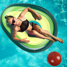 Lade das Bild in den Galerie-Viewer, Avocado Inflatable Float Pool circle Swimming Ring Pool Party Adult Swim Circle Inflatable Pool Float Bed ball Toy Beach piscina Itdinos
