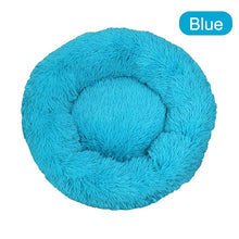 Load image into Gallery viewer, Donut Dog Bed Warm Soft Long Plush Pet Cushion Itdinos

