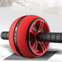 Lade das Bild in den Galerie-Viewer, New 2 in 1 Ab Roller&amp;Jump Rope No Noise Abdominal Wheel Ab Roller with Mat For Arm Waist Leg Exercise Gym Fitness Equipment Itdinos
