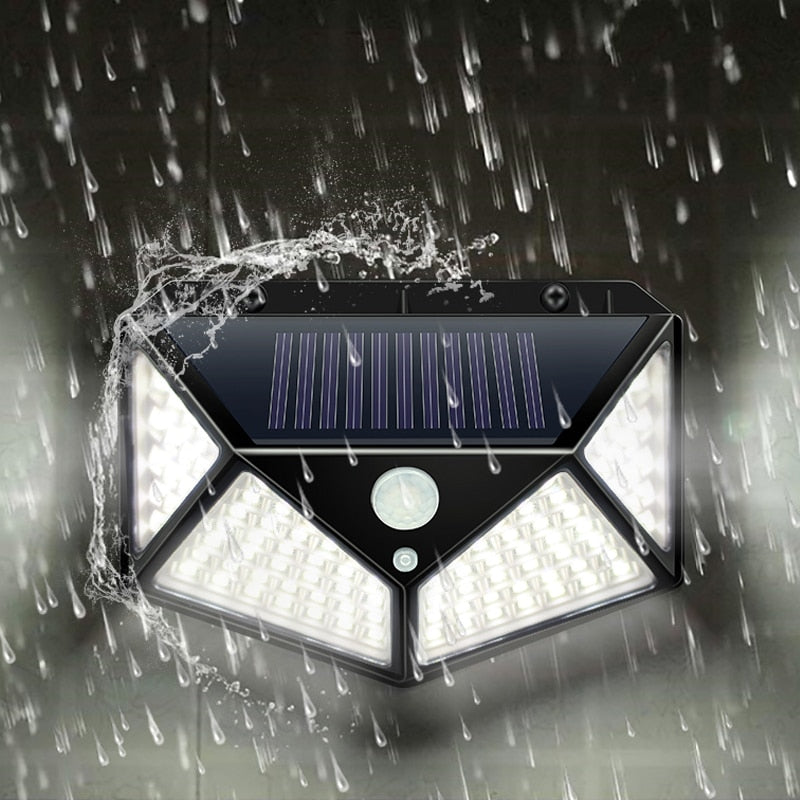Garden Solar Lamp PIR Motion Sensor LED Solar Light Solar Powered By Sunlight Waterproof for Outdoor Wall Street Decoration Itdinos