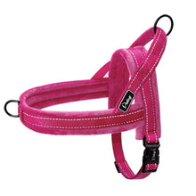 Load image into Gallery viewer, Nylon Reflective Pet Dog Harnesses Vest Soft Flannel Padded No Pull Strap Harness For Walking Training Small Medium Large Dogs Itdinos
