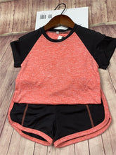 Lade das Bild in den Galerie-Viewer, Kids Fitness T-shirt Gym Shorts Sports Women Girl Running Tops Tee Jogging Suits Children Training Yoga Set Tracksuit Sportswear Itdinos
