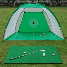 Lade das Bild in den Galerie-Viewer, PGM Indoor Outdoor Foldable Golf Practice Net Golf Hitting Cage Garden Grassland Practice Tent Golf Training Equipment Itdinos
