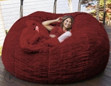 Lade das Bild in den Galerie-Viewer, Big Sofas Fluffy Giant Fur Bean Bag Bed Itdinos

