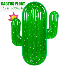 Lade das Bild in den Galerie-Viewer, 185cm Inflatable Giant Pool Float Mattress Toys Watermelon Pineapple Cactus Beach Water Swimming Ring Lifebuoy Sea Party Itdinos

