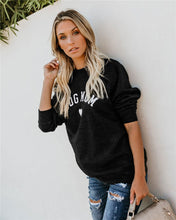 Load image into Gallery viewer, DOG MOM Funny Letter Print Sweatshirt Itdinos
