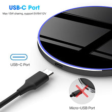 Lade das Bild in den Galerie-Viewer, Qi Wireless Charging Dock Pad Itdinos
