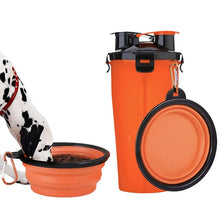 Load image into Gallery viewer, Safety Pet Travel Drink Water Bottle Foldable Dog Feed Bowl Cup Outdoor Travel Dog Feeder Cup Itdinos
