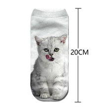 Lade das Bild in den Galerie-Viewer, 3D Printed Ankle Unisex Socks Itdinos
