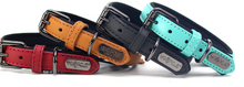 Load image into Gallery viewer, Genuine Leather Dog Collar Padded Adjustable Itdinos
